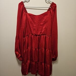 ARULA Red Mini Dress